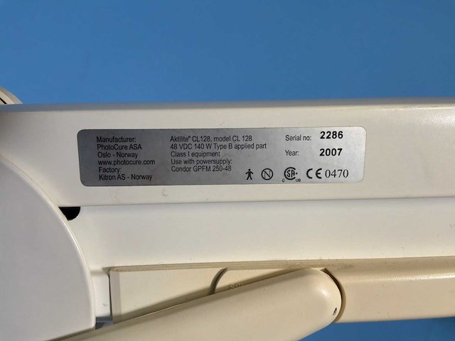Galderma - aktikite cl128 - dermatologische fotodynamische therapie lamp - afbeelding 7 van  15
