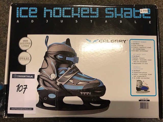 Galgary mt 30-33 kinder ijshockey schaatsen - afbeelding 2 van  2