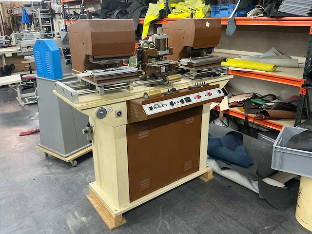 Galli tce3000/2t leerstans-/ponsmachine met markeerunit – 3.000 kg – incl. ponsen - afbeelding 1 van  27