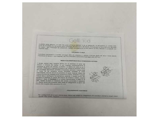 Gallinea medium 24v windscreen wiper motor 560 90 degree - 02066004 - afbeelding 4 van  7