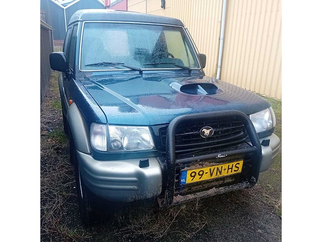 Galloper - 2000 - tc - 2.5 tci high roof - galloper 4x4 apk 11-12-2026 - afbeelding 1 van  4