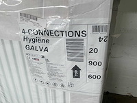 Galva 4-connections radiator - afbeelding 2 van  2