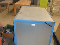 Galva rolkast blauwe kleur afm. 120x80
