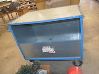 Galva rolkast blauwe kleur afm. 120x80 - afbeelding 3 van  7