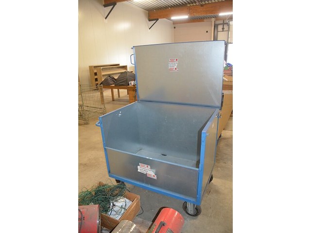 Galva rolkast blauwe kleur afm. 120x80 - afbeelding 4 van  7