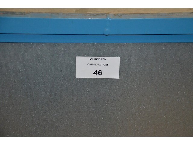 Galva rolkast blauwe kleur afm. 120x80 - afbeelding 5 van  7