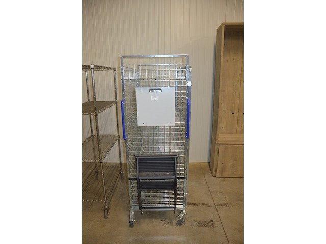 Galva rolrek 4 leggers afm. 130x65x182 - afbeelding 1 van  9