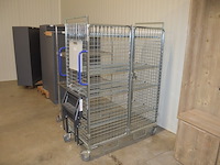 Galva rolrek 4 leggers afm. 130x65x182 - afbeelding 2 van  9