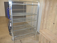 Galva rolrek 4 leggers afm. 130x65x182 - afbeelding 3 van  9