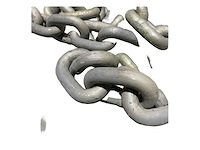 Galvanized 16 mm x 48 mm anchor chain d16x48 - 125m - afbeelding 1 van  6