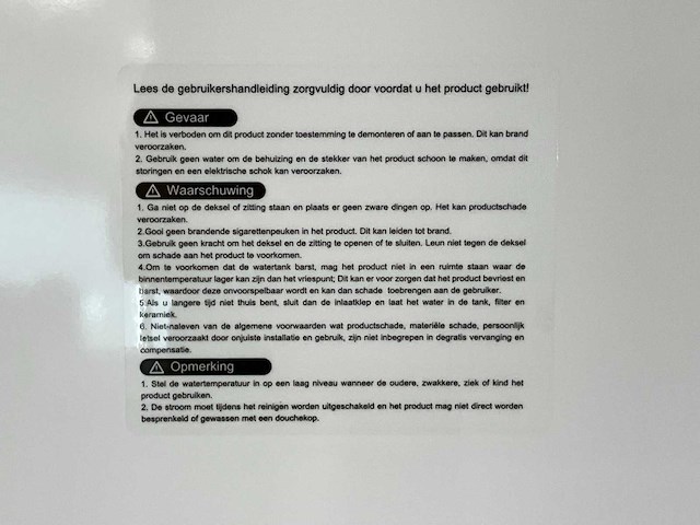 Galvano 1787660 douche wc - afbeelding 12 van  13