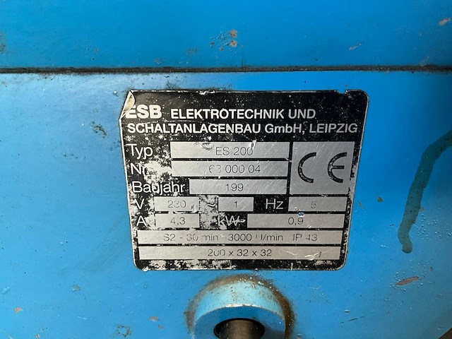 Galvano es200 werkbankslijpmachine - afbeelding 6 van  8