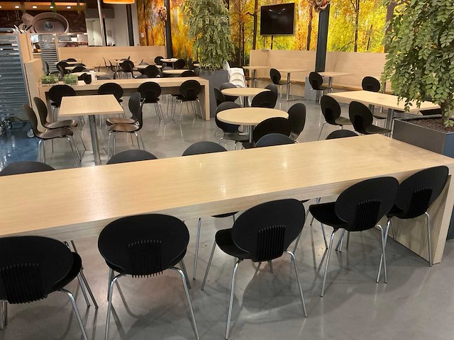 Galvano technica restaurantstoel (60x) - afbeelding 1 van  4