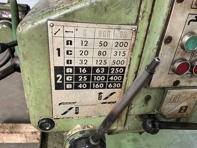 Gambin - 1969 - 3m, 1000x420x710mm - universele freesmachine - afbeelding 5 van  17