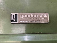Gambin - 1969 - 3m, 1000x420x710mm - universele freesmachine - afbeelding 7 van  17