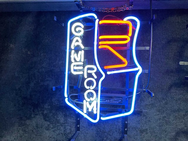 Game room glas neon decoratie - afbeelding 2 van  2