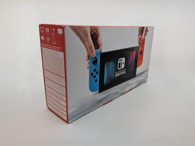 Gameconsole, nintendo, switch, neon blue + neon red joy-con 32 gb, incl. beschermhoes - afbeelding 14 van  23