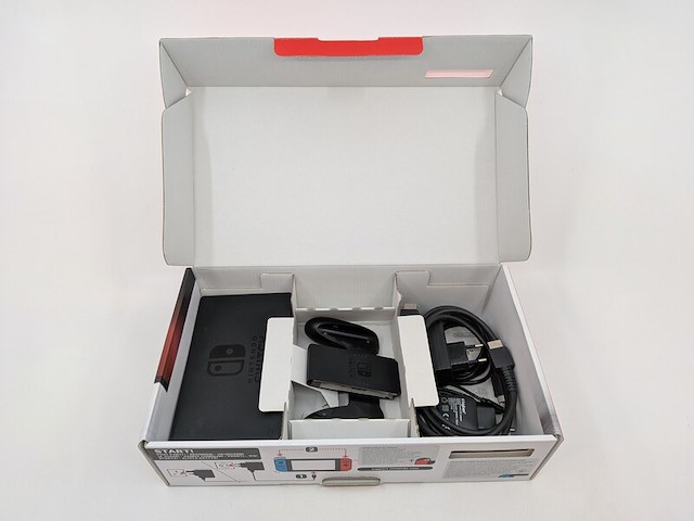 Gameconsole, nintendo, switch, neon blue + neon red joy-con 32 gb, incl. beschermhoes - afbeelding 17 van  23