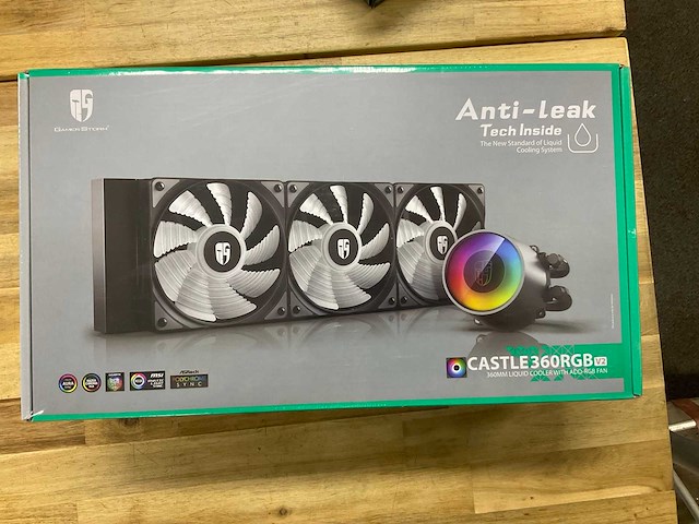Gamerstorm castle 360rgb liquid cooler - afbeelding 1 van  3