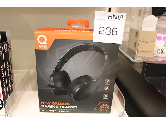 Gaming headset qware new orleans - afbeelding 1 van  2