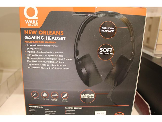 Gaming headset qware new orleans - afbeelding 2 van  2