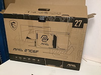 Gaming monitor 27 inch, mag, mag 27c6f, zwart - afbeelding 2 van  7