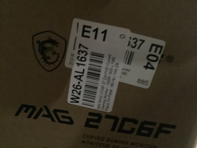 Gaming monitor 27 inch, mag, mag 27c6f, zwart - afbeelding 6 van  7