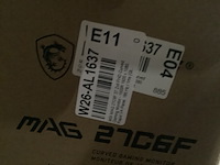 Gaming monitor 27 inch, mag, mag 27c6f, zwart - afbeelding 6 van  7