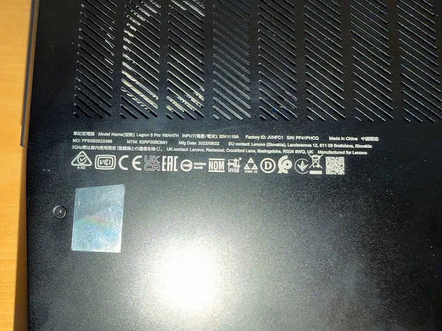 Gaminglaptop - lenovo - 82rf - afbeelding 8 van  8