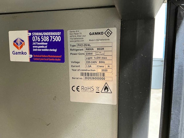 Gamko - fk2-25/4l - fustenkoeler met tapkraan - afbeelding 5 van  5