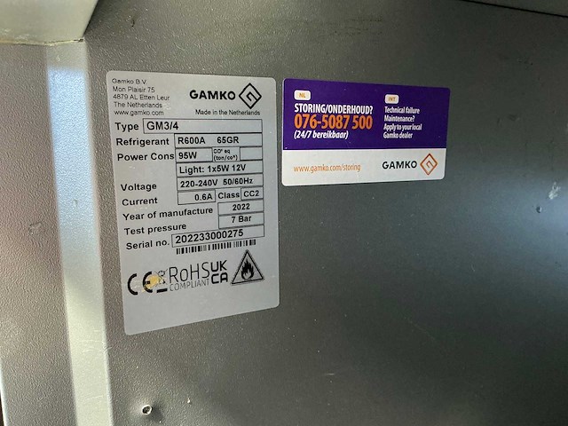 Gamko - gm3/4 - barkoeling met lades - afbeelding 5 van  5