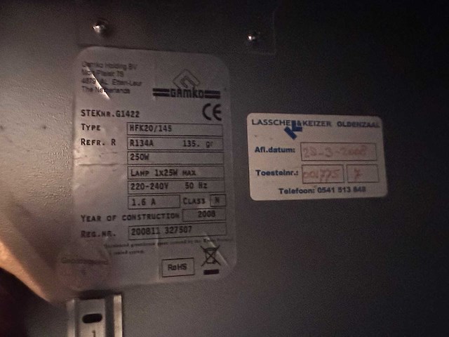 Gamko - hfk20/145 - barkoeling - afbeelding 3 van  3