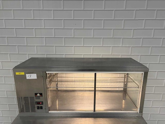 Gamko - rvs koelvitrine met verlichting - afbeelding 1 van  6