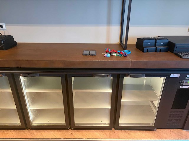 Gamko e3/2222gmu 84 4-delige glasdeur barkoeling - afbeelding 1 van  9