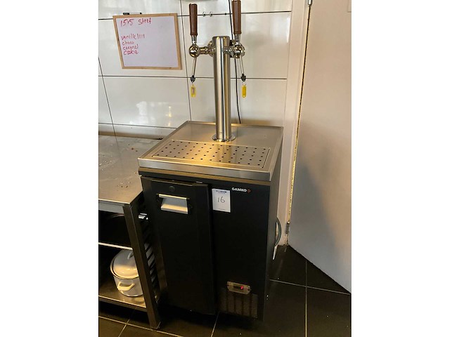 Gamko fkg20/2 tapinstallatie met koeling - afbeelding 2 van  6