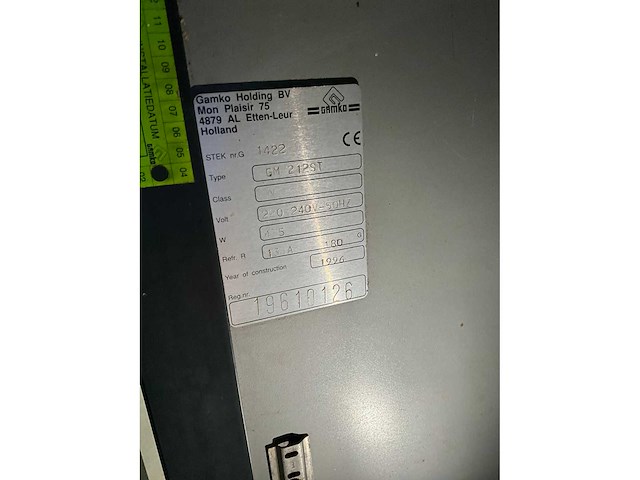 Gamko gm/212st mobiele barkoeling - afbeelding 9 van  9