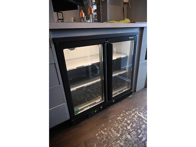 Gamko lg2/250g84 dubbeldeurs glasdeur barkoeling - afbeelding 2 van  5
