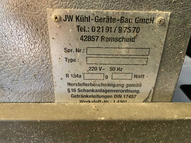 Gamko mobiele bar met koelmeubel - afbeelding 1 van  1