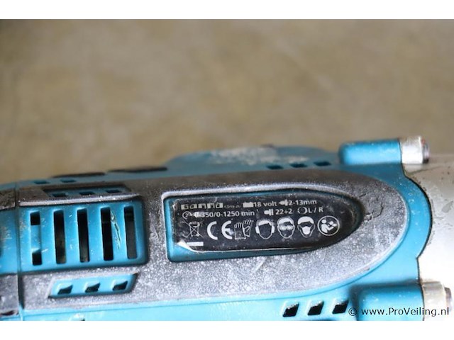 Gamma accuboormachine cd18-2li nlcd-18-li-b - afbeelding 3 van  6