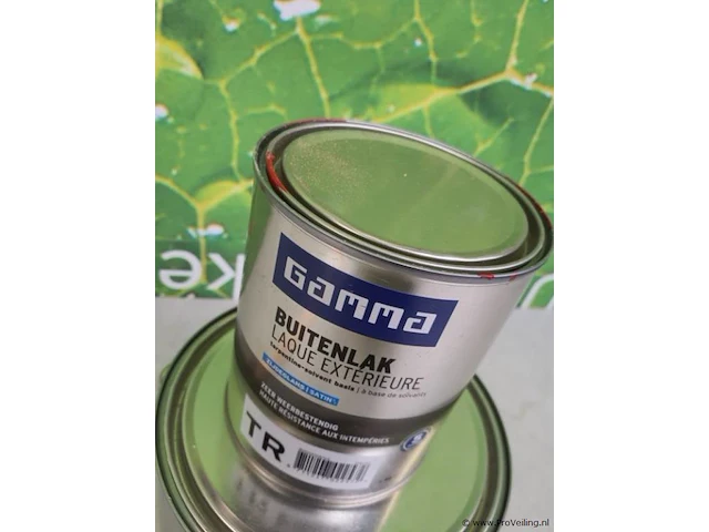 Gamma buitenlak tr - 2 emmers á 0.75 & 2.5ltr - afbeelding 2 van  5