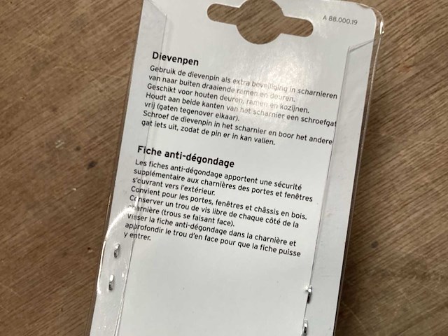 Gamma dievenpen gegalvaniseerd 10 stuks (49x) - afbeelding 3 van  3