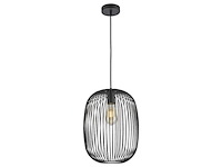 Gamma hanglamp nikki zwart 28 cm - afbeelding 1 van  3