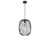 Gamma hanglamp nikki zwart 28 cm - afbeelding 3 van  3