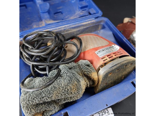 Gamma model hsm-220 handpalmschuurmachine - afbeelding 2 van  5