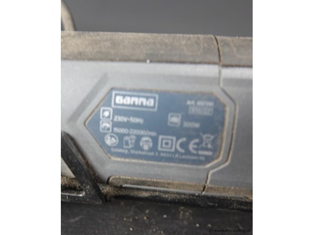 Gamma multitool mtl-300. vrijwel ongebruikt - afbeelding 3 van  5