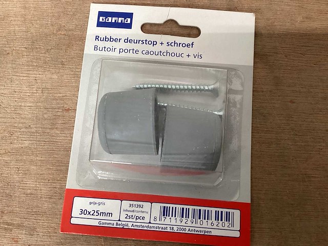 Gamma palletdeal deurbuffer rubber, 2 pack (2300x) - afbeelding 2 van  5