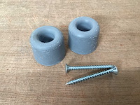 Gamma palletdeal deurbuffer rubber, 2 pack (2300x) - afbeelding 5 van  5