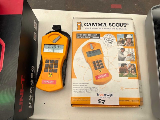 Gamma-scout fcc-15 stralingsmeter - afbeelding 1 van  3