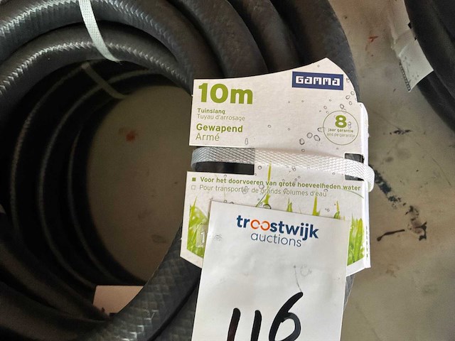 Gamma / talen tools 10 mtr gewapend 1” tuinslang (2x) - afbeelding 3 van  3