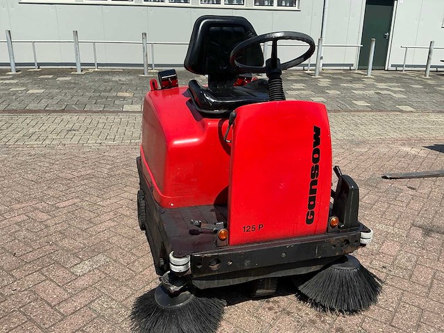 Gansow 125p zelfrijdende veegmachine - afbeelding 7 van  12